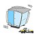 Vidro Lateral Traseiro Direito RG140B (Nova) 87753545 - Imagem 1