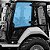 Vidro Superior Porta Esquerda Caterpillar 416 F F2 3822261 - Imagem 2