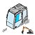 Vidro Superior da Porta Escavadeira Case CX220C / E215 Evo - Imagem 1