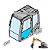 Vidro Inferior da Porta Escavadeira Case CX220C / E215 Evo - Imagem 1