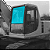 Para-brisa Frontal Superior Komatsu PC200-6 20Y5438122 (Laminado) - Imagem 3
