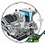 Vidro Traseiro Colheitadeira John Deere CH570 KXE10405 - Imagem 1