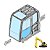 Vidro Inferior Porta Escavadeira Komatsu PC200-8 20Y5311451 - Imagem 1