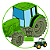 Vidro Para-brisa Frontal (Sem Furo) Trator John Deere 6415 - Imagem 1