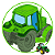 Vidro Porta Direita Trator Jonh Deere 6415 C/ Furos da Fechadura - Imagem 1