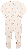 Macacão Canelado Floral - Imagem 1