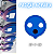 Acoplador Industrial 63a 2p+t 6h 220v Ip67 Elgin - Azul - Imagem 3