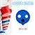 Tomada Industrial Sobrepor 63a 2p+t 6h 220v Ip67 Elgin - Azul - Imagem 3