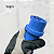 Plug Industrial Macho 63a 2p+t 220v 6h Ip67 Elgin - Azul - Imagem 4