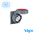 Tomada Industrial Embutir 32a 3p+t 6h 380v Ip67 Elgin - Vermelho - Imagem 1