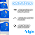 Tomada Industrial Embutir 32a 2p+t 6h 220v Ip67 Elgin - Azul - Imagem 4