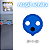 Tomada Industrial Embutir 16a 2p+t 6h 220v Ip67 Elgin - Azul - Imagem 3