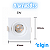 Luminária Spot Led Quadrado 5w 3000k Branca Morna Mr16 Elgin - Imagem 4
