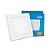 Luminária Painel LED Quadrado Sobrepor 12W 3000K Branca Morna Bivolt Elgin - Imagem 1