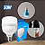 Lâmpada Super Bulbo LED 30W Branca Fria E27 6500K Bivolt Elgin - Imagem 2