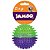 Bola Tpr Pequena Espinho Dual Roxo E Verde - Imagem 1