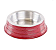 Comedouro Aluminio Pesado Grande Vermelho 1,75l - Imagem 1