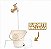 Bebedouro Magicat - Gold Com Suporte Bivolt - Imagem 2
