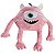 Mordedor Jambo Pelucia Galaxia Monstro Rosa - Imagem 1