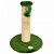Arranhador Pelucia Lisa Medio Verde - Imagem 1