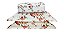 Kit Cobre Leito 3 Peças Estampas Diversas King - Imagem 5