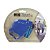 Guia Retrátil Premium Azul Pet Flex Até 7kg - 3 M - Imagem 1
