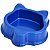 Comedouro Plástico Gatos Azul Triton Dog 160 ml - Imagem 1