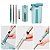 Mop Flat Compacto Retangular 5 Litros Multiuso Limpeza Rápida - Imagem 3