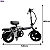 Bicicleta Elétrica Bike 45km/h Potente 400W Alta Velocidade Durável 48V - Imagem 2