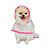Capa de Chuva para Cachorro Rosa Bichinho Chic N° 02 - Imagem 1