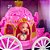 Linda Carruagem Com Boneca 99 Toys - Imagem 3