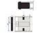 GAXETA 84,50 x 100 x 6,30 CH044 - Imagem 2