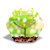 Mini quadro 3D - Linha Cultivar - Plantação de Flores - Imagem 3