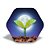 Mini quadro 3D - Linha Cultivar - Luz da Lua - Imagem 3