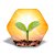 Mini quadro 3D - Linha Cultivar - Luz Radiante - Imagem 6