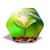 Mini quadro 3D - Linha Cultivar - Vi Verde Luz - Imagem 1