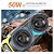 Caixa De Som Bluetooth Portatil Basike Subwoofer Ipx5 50w RAD019 - Imagem 3