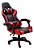 Cadeira Gamer Vt Reclinável Base Cromada Giratória Vermelha - Imagem 2