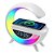 Caixa De Som Luminária Rgb G Speaker Celular Indução Relógio - Imagem 5