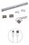 Luminária Barra De Led Branca Sensor De Presença Movimento Luz Portatil Recarregável Usb Spot P/ Cozinha Armário - Imagem 8