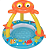 Sun Way Piscina Infantil Verão piscina inflável com cobertura caranguejo 50L - Imagem 4
