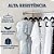 Cabide Ultrafino Calça Roupa para blusa Kit de 30 unidades cor preto - Imagem 4