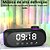 Radio Relógio Digital Despertador Caixa De Som Bluetooth - Imagem 3