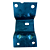 Suporte direito do coxim motor D10 D20 94602638 - GM - Imagem 2