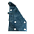 Suporte Alternador 7322268 GR2103 D60 D70 D80  – Original GM - Imagem 2