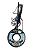 Chave Seta Brasilia 75/76 VW 102953517.4 - Imagem 2