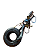 Chave Seta Brasilia 75/76 VW 102953517.4 - Imagem 1