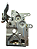 Fechadura da Porta Dianteira - Mecanica - Esquerdo e Direito - Ford BD8M6221812A / BD8M6221813A - Imagem 2