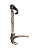 Garfo Haste  1a 2a Corcel2 4 marchas Ford BD1M7K296A - Imagem 1