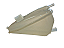 Reservatorio Radiador Escort 84/92 Hobby sem Bocal Para Sensor Ford 541121407 - Imagem 1